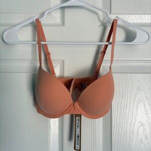 NEW SKIMS Fits Everybody Push‎ Up Demi Bra 30D Desert Clay BA-DEM-9222